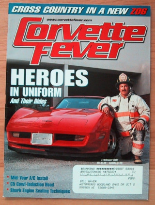 CORVETTE FEVER 2002 FEB - C2 GETS A/C, COWL INDUCTION